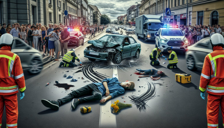 Pietonul în vârstă, victima unui accident rutier în Târgoviște