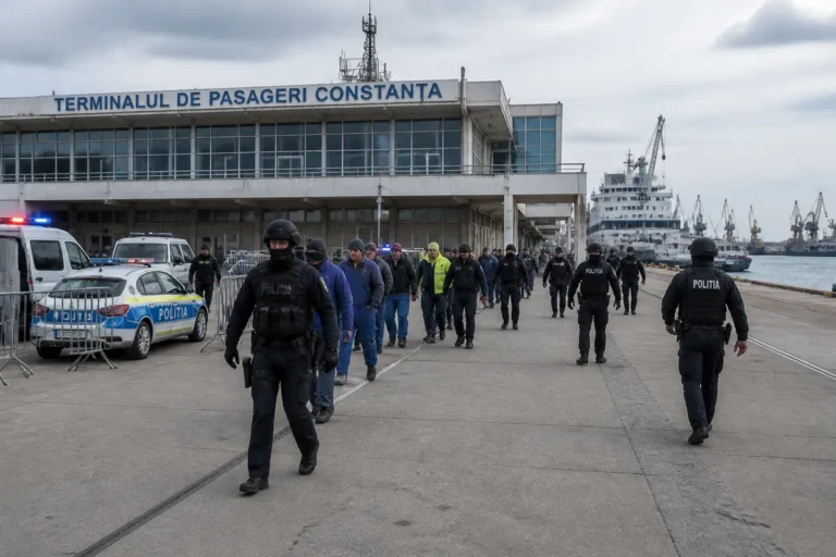 Alertă falsă cu bombă în Portul Constanța: apeluri din Ucraina și Polonia