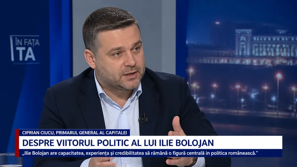 Ciprian Ciucu declarații Ilie Bolojan candidatură prezidențiale