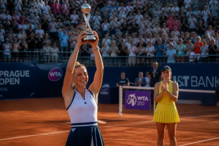 Lilli Tagger, la 18 ani, câștigă turneul WTA 250 de la Praga