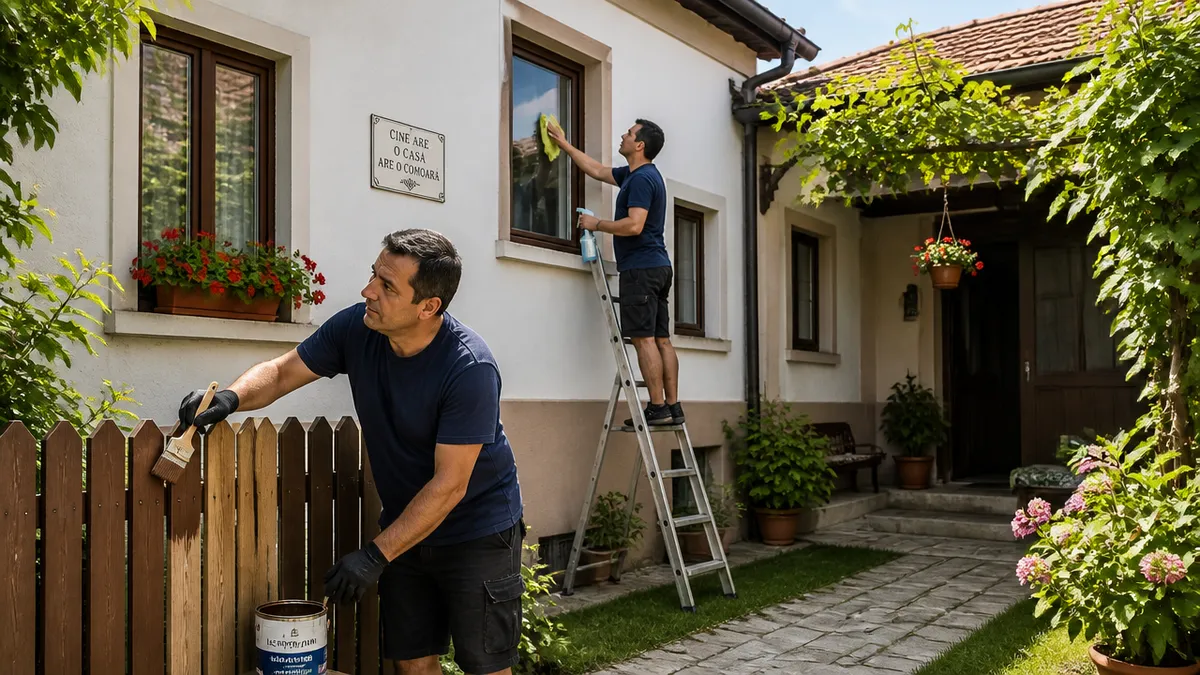 întreținere casă vară lucrări exterioare