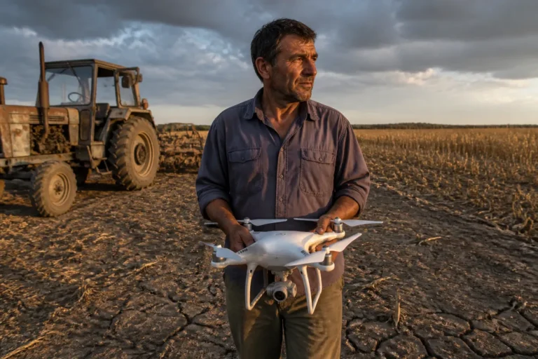 România, codașă în agricultura de precizie: drone puține, fonduri absente și fermieri singuri