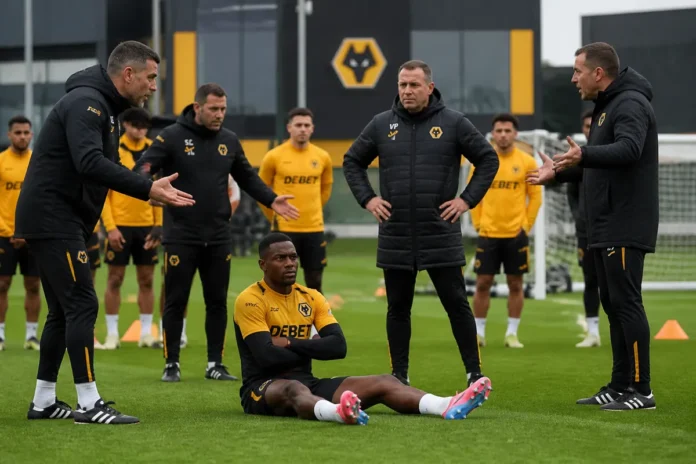 tolu-arokodare-s-a-a-ezat-pe-gazon-i-a-blocat-antrenamentul-wolverhampton-pentru