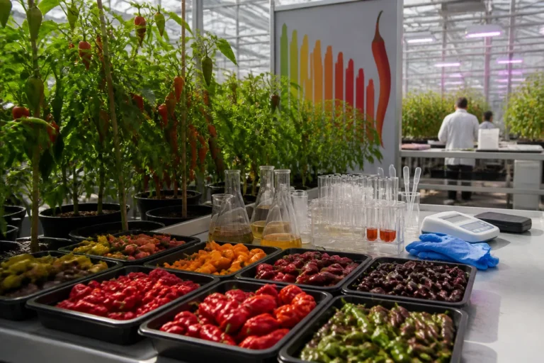 Ardeii iuți creați la Buzău ajung la 2,6 milioane de unități Scoville