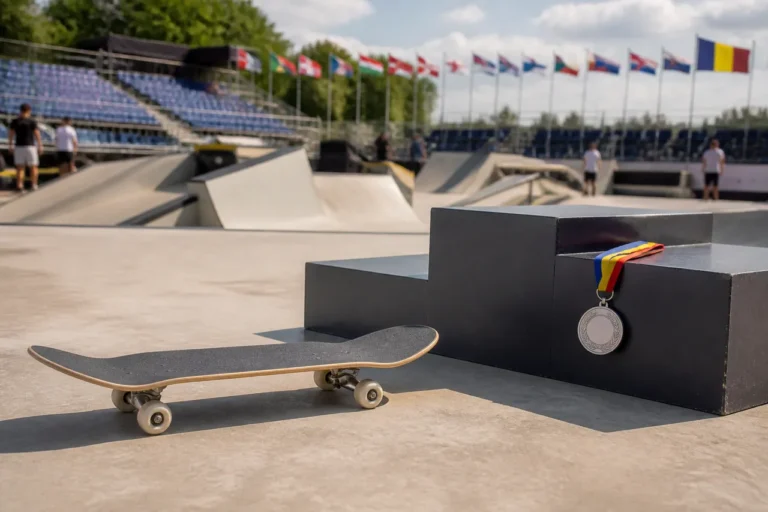 Carmen Ioniță, vicecampioană mondială la freestyle skateboarding pentru Slatina