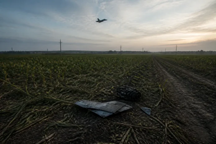 Dronă doborâtă la nord de Galați de un F-18 spaniol. Anunțul MApN Dronă doborâtă la nord de Galați de un F-18 spaniol. Anunțul MApN