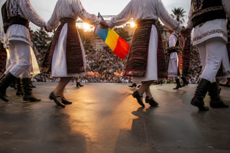 Ansamblul „Bărăganul” din Călărași, spectacol românesc la festivalul din Erdek
