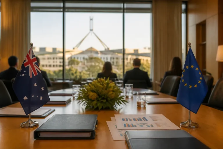 Australia analizează o apropiere mai strânsă de Uniunea Europeană
