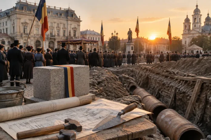 Ploiești marchează 120 de ani de la piatra de temelie a canalizării orașului Ploiești marchează 120 de ani de la piatra de temelie a canalizării orașului