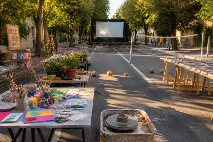 Strada Copilului din Grivița devine pietonală în weekend pentru copii și familii