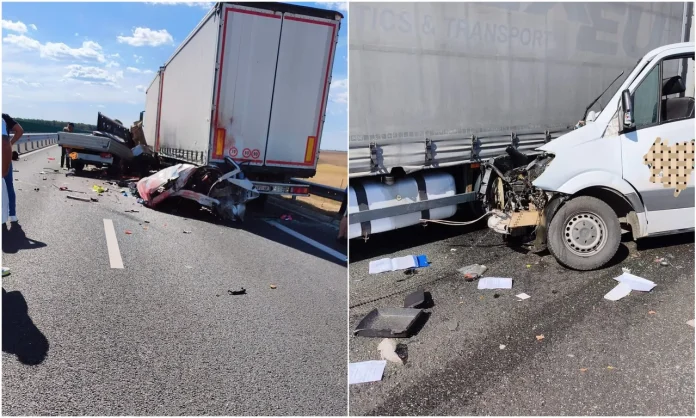 Trei oameni au murit pe DEx12, între Negreni și Slatina. Trafic blocat spre Craiova