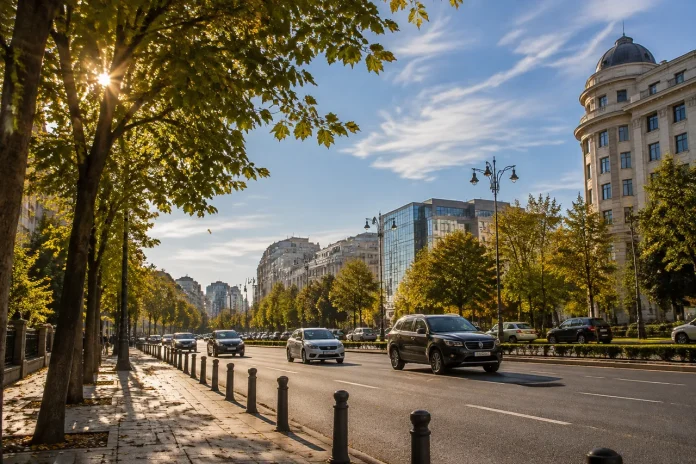 Capitala păstrează aerul de vară până vineri, apoi temperaturile scad în weekend Capitala păstrează aerul de vară până vineri, apoi temperaturile scad în weekend