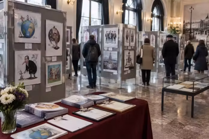 Salonul Internațional de Caricatură de la Brăila: artiști din 57 de țări, în competiție Salonul Internațional de Caricatură de la Brăila